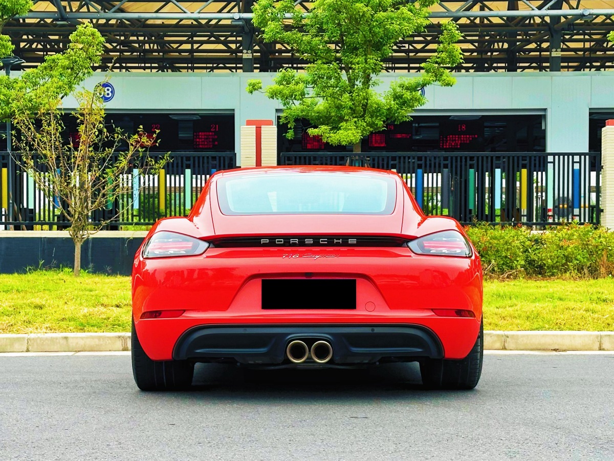 2021年5月保時(shí)捷 718  2020款 Cayman 2.0T