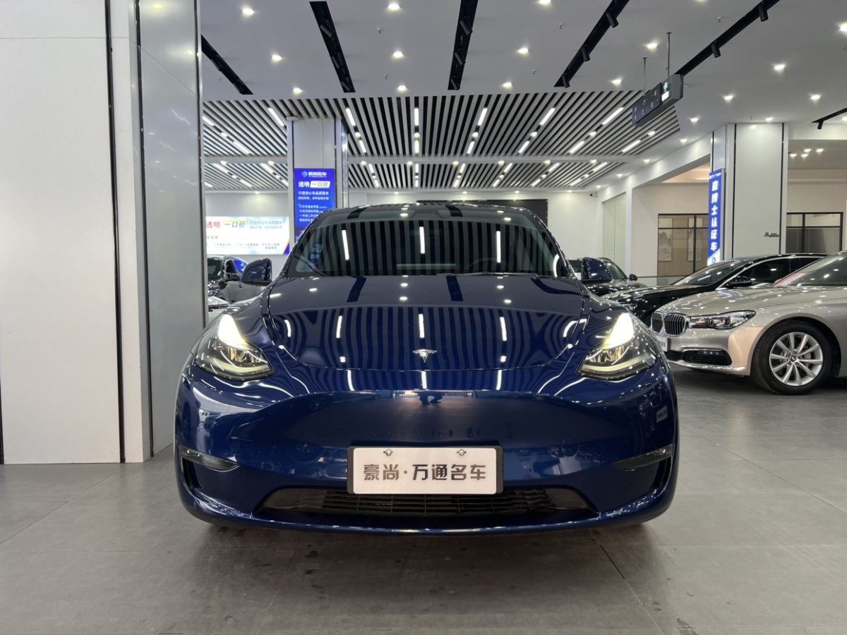 特斯拉 Model Y  2021款 標(biāo)準(zhǔn)續(xù)航后驅(qū)版圖片