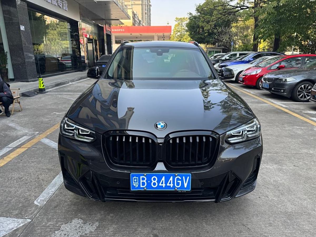 寶馬 寶馬X3  2022款 xDrive30i 領(lǐng)先型 M曜夜套裝圖片