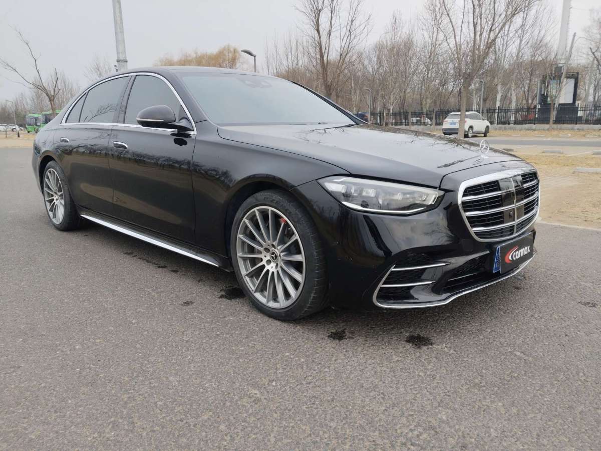 2023年07月奔馳 奔馳S級  2023款 S 450 L 4MATIC 匠心高定版