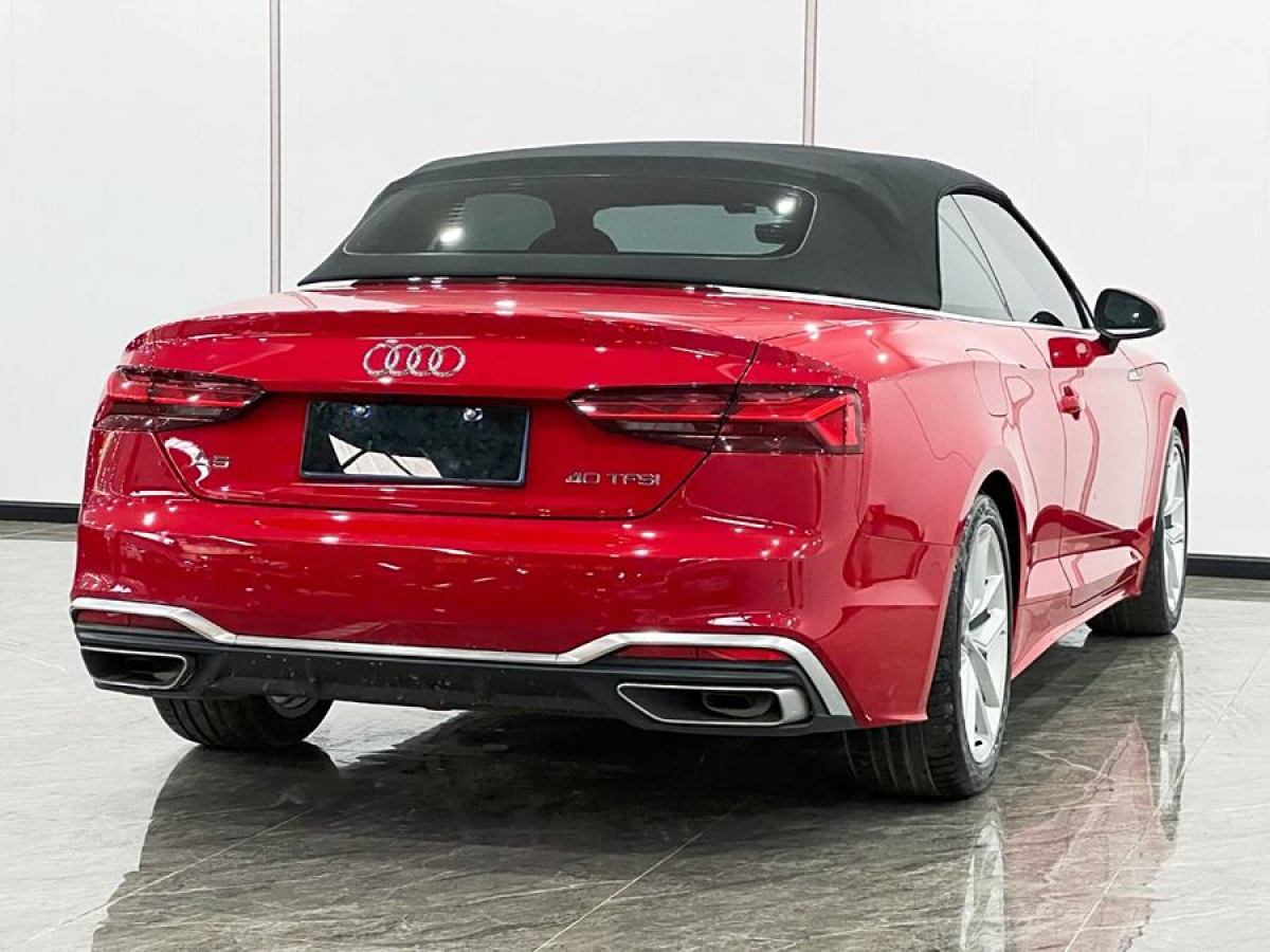 2022年10月奧迪 奧迪A5  2024款 Cabriolet 40 TFSI 時(shí)尚動(dòng)感型