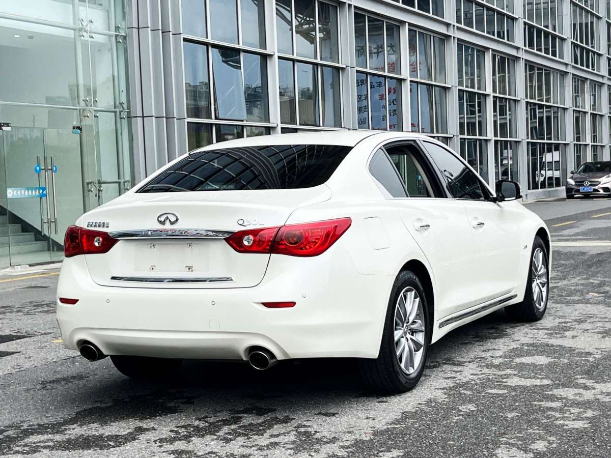 2018年2月英菲尼迪 Q50L  2016款 2.0T 悅享版