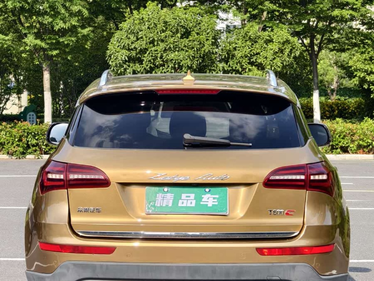 眾泰 T600 Coupe  2017款 1.5T 自動(dòng)尊享型圖片