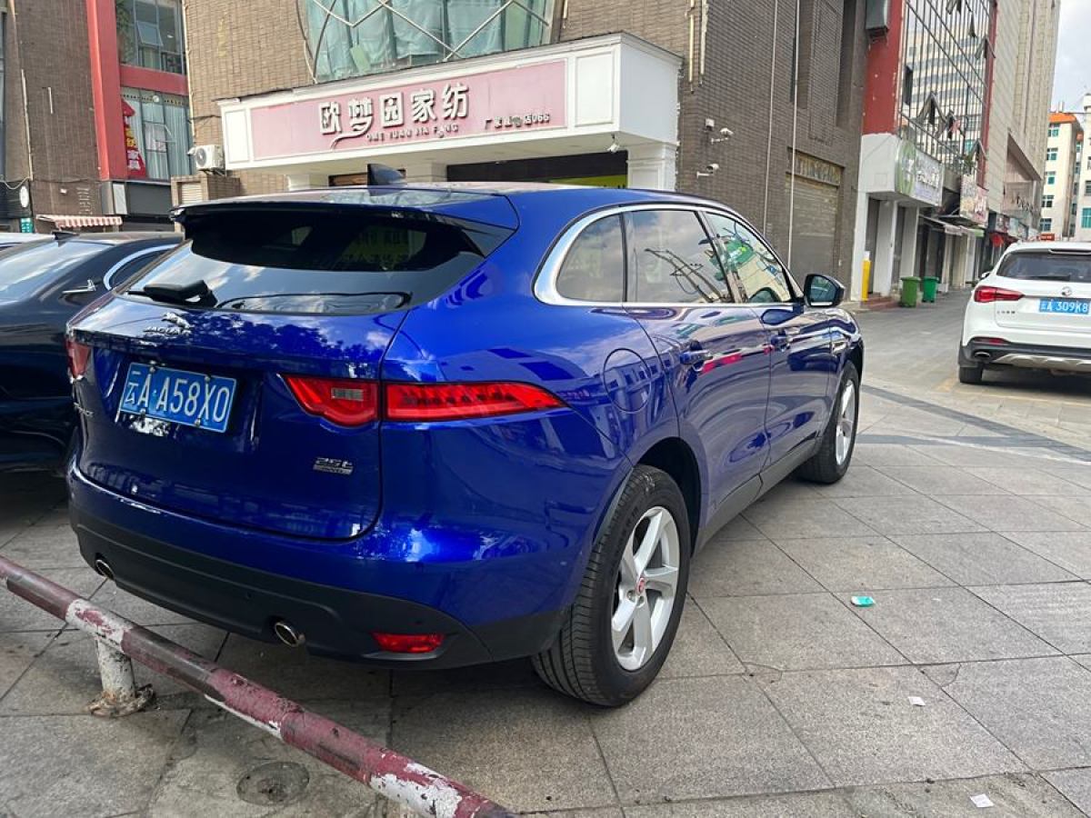 2019年10月捷豹 F-PACE  2020款 2.0T 都市尊享版