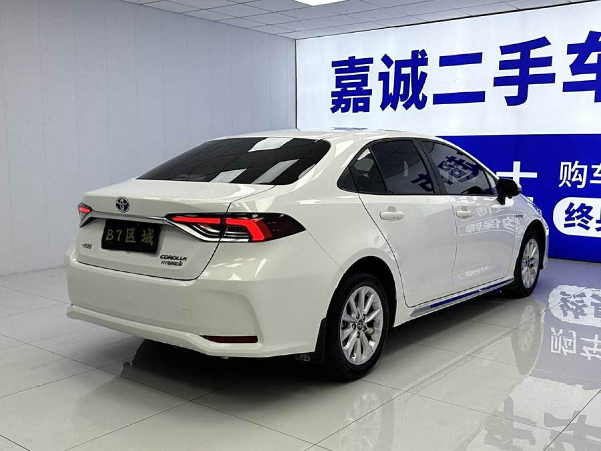 2021年4月豐田 卡羅拉  2021款 雙擎 1.8L E-CVT精英版