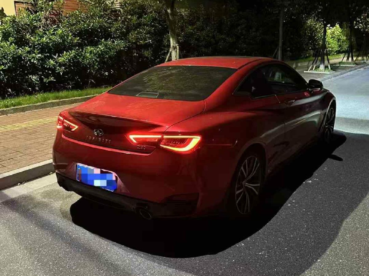 2019年5月英菲尼迪 Q60  2019款 2.0T 豪華版