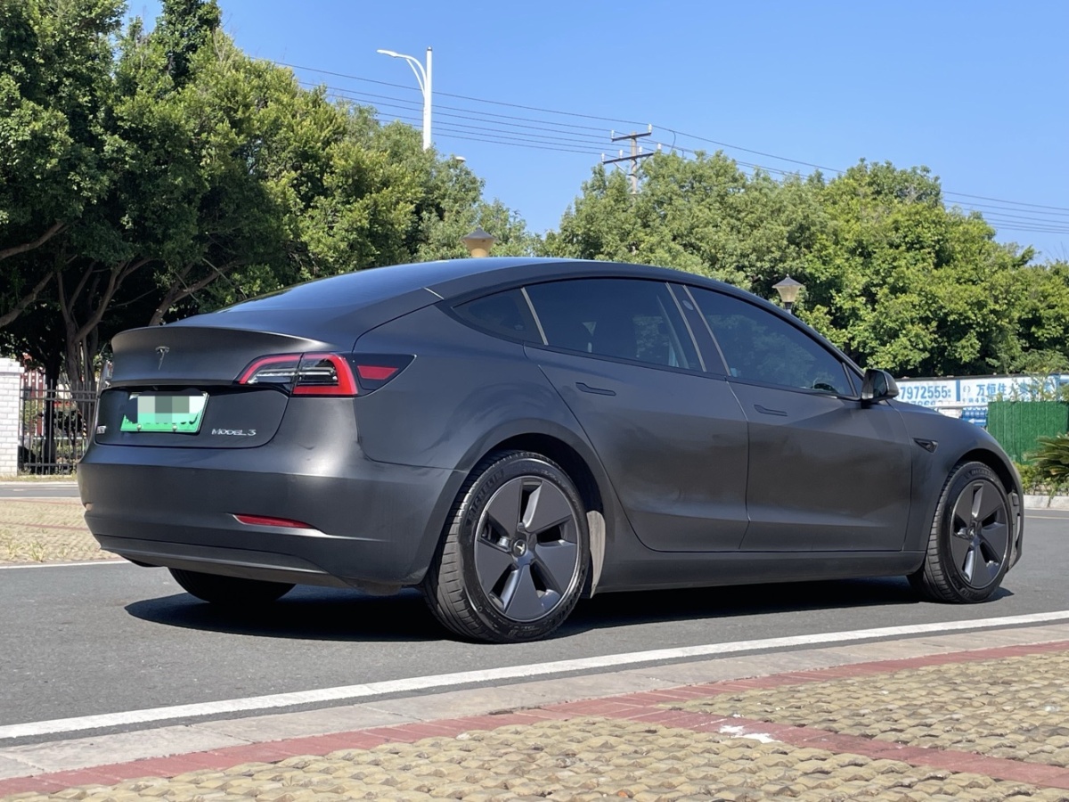 2022年09月特斯拉 Model 3  2022款 改款 后輪驅(qū)動(dòng)版