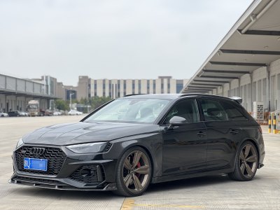 2022年8月 奧迪 奧迪RS 4 RS4 Avant 暗金版圖片