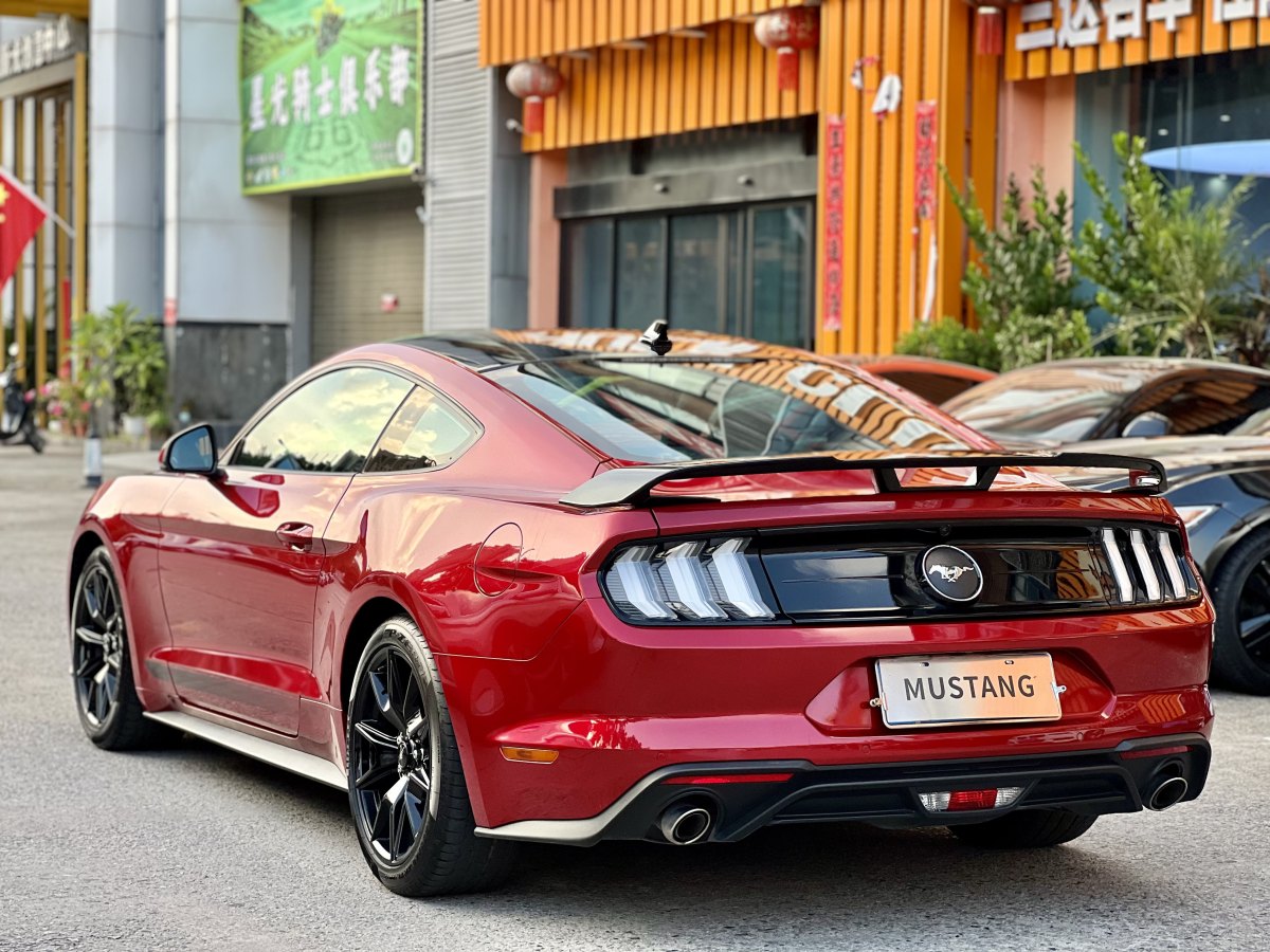 福特 Mustang  2021款 2.3L EcoBoost 黑曜魅影特別版圖片