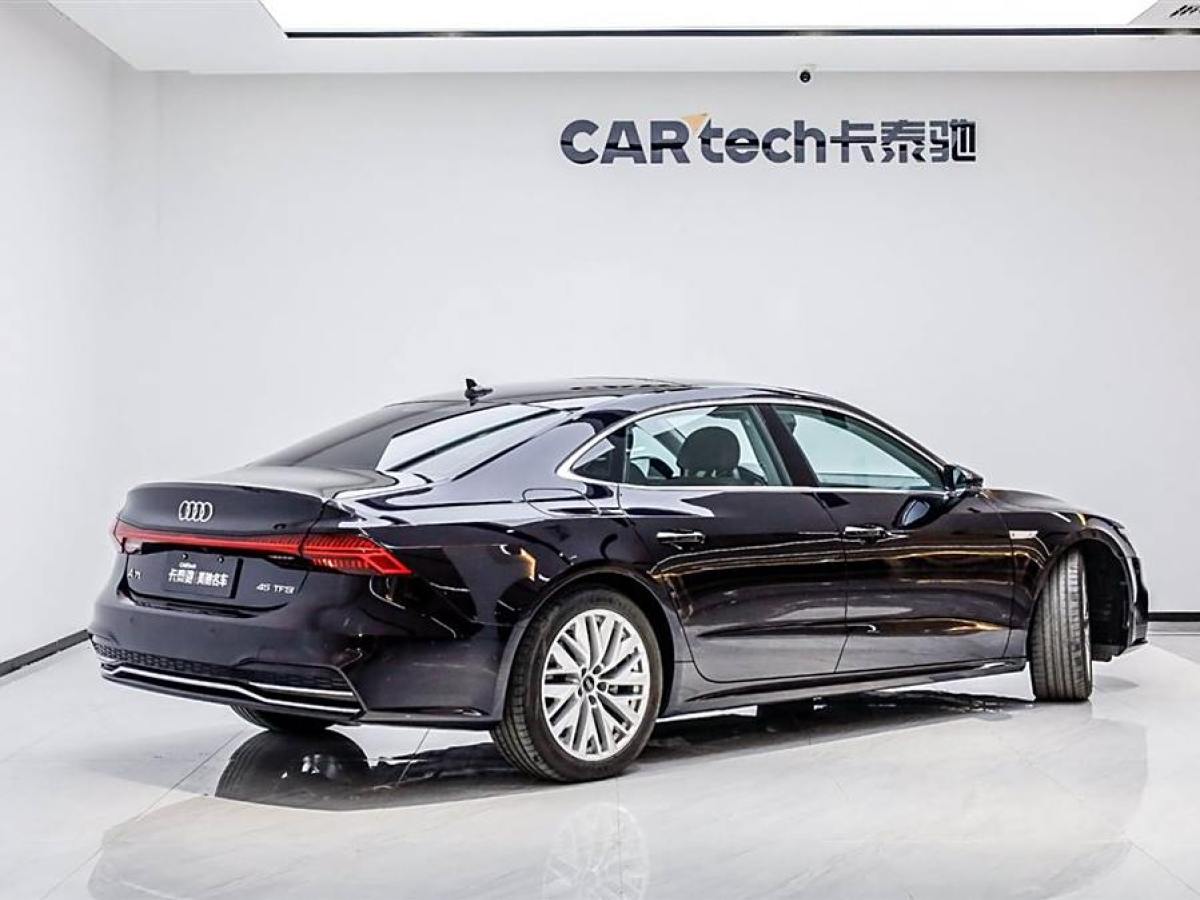 奧迪 奧迪A7L  2024款 45TFSI S-line 筑夢型 流晶套裝圖片