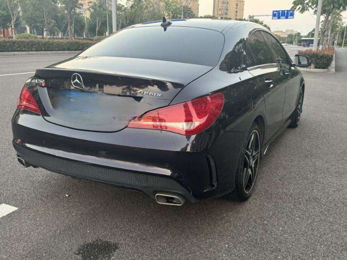 2015年09月奔馳 奔馳CLA級(jí)  2014款 CLA 260 4MATIC