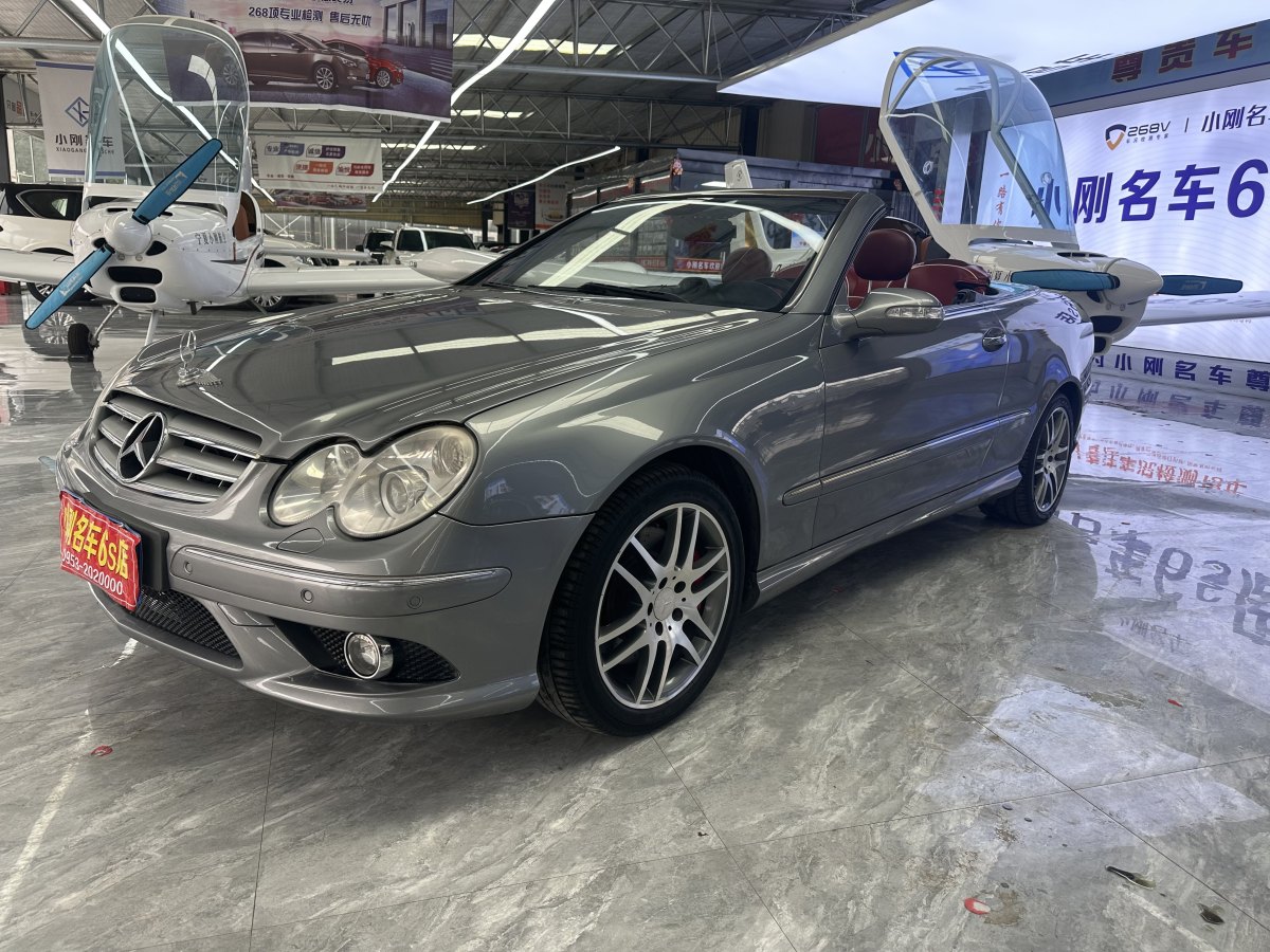 奔馳 奔馳CLK級(jí)  2006款 CLK 280 敞篷跑車(chē)圖片