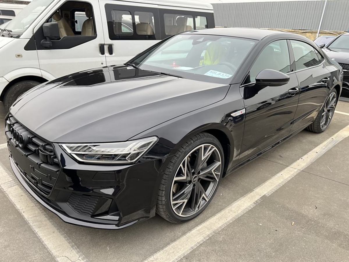 奧迪 奧迪A7L  2024款 45TFSI S-line 筑夢型 流晶套裝圖片