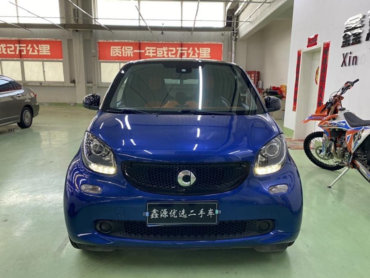 smart fortwo  2015款 1.0L 52千瓦硬頂激情版圖片