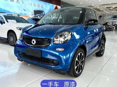 2017年3月 smart fortwo 1.0L 52千瓦硬頂激情版圖片