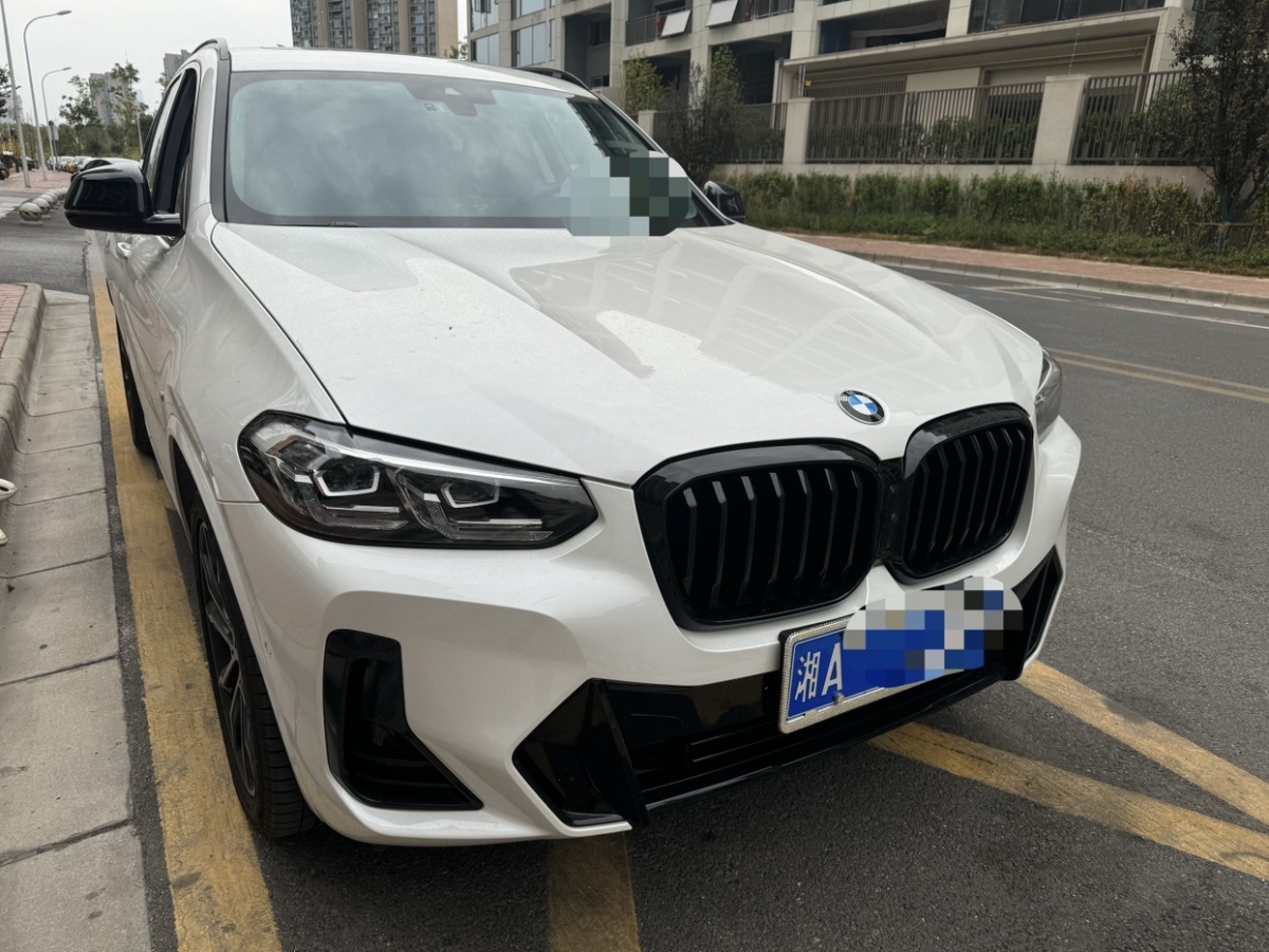 寶馬 寶馬X3  2022款 改款 xDrive30i 領(lǐng)先型 M曜夜套裝圖片