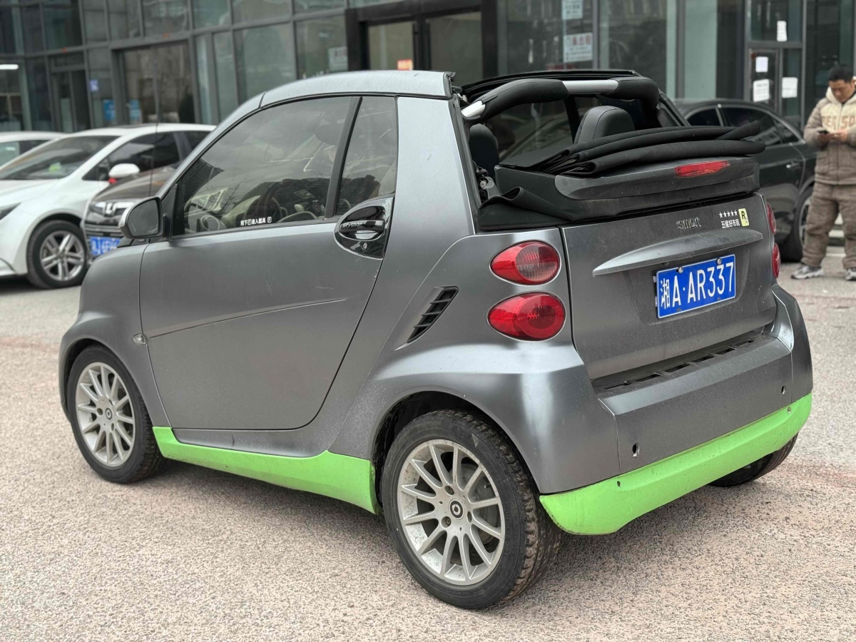 2011年2月smart fortwo  2011款 1.0T 敞篷激情版