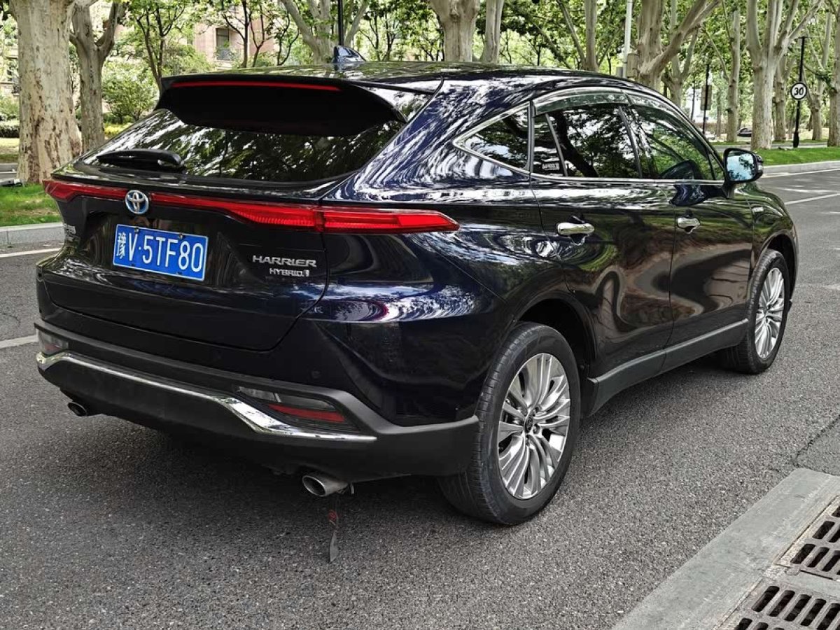 豐田 凌放HARRIER  2022款 雙擎 2.5L CVT四驅(qū)旗艦版圖片