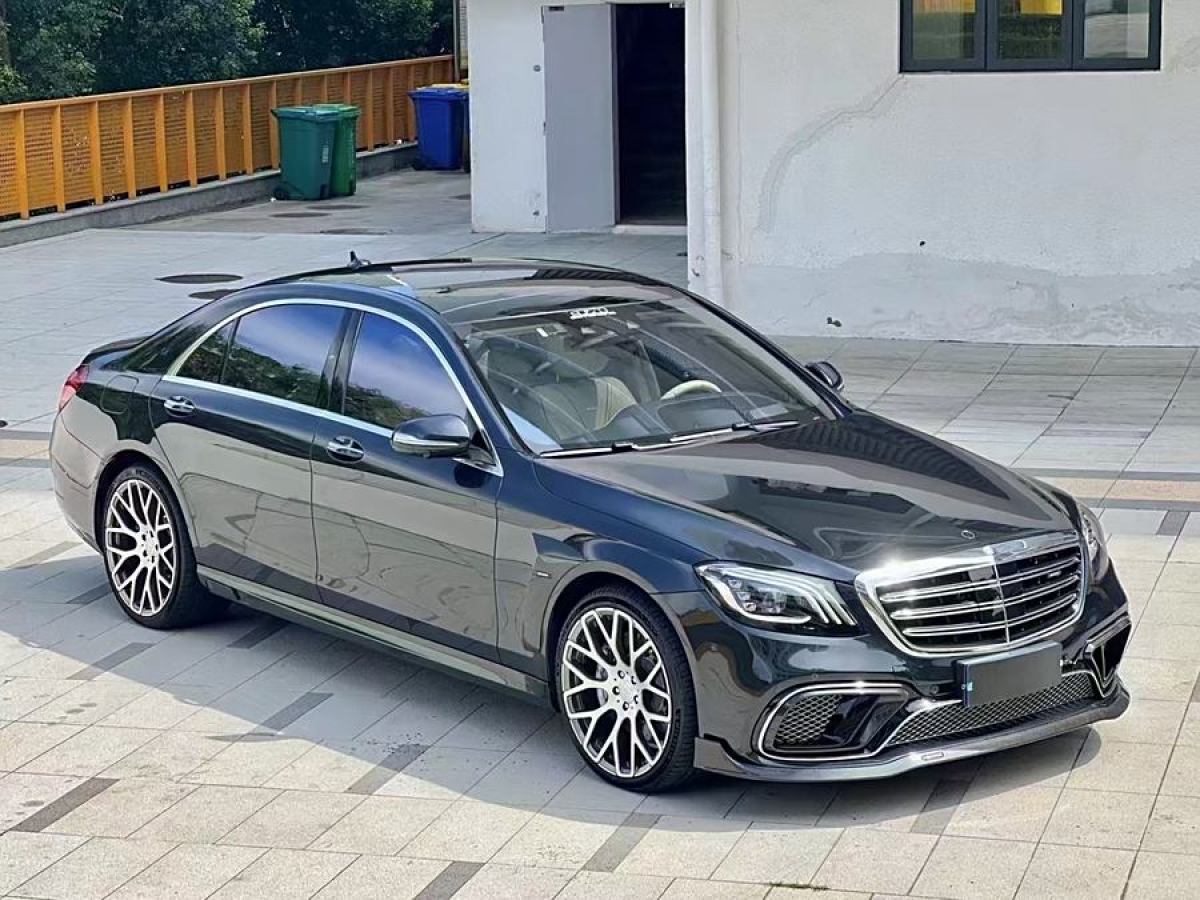 2019年8月奔馳 奔馳S級(jí)AMG  2018款 AMG S 65 L