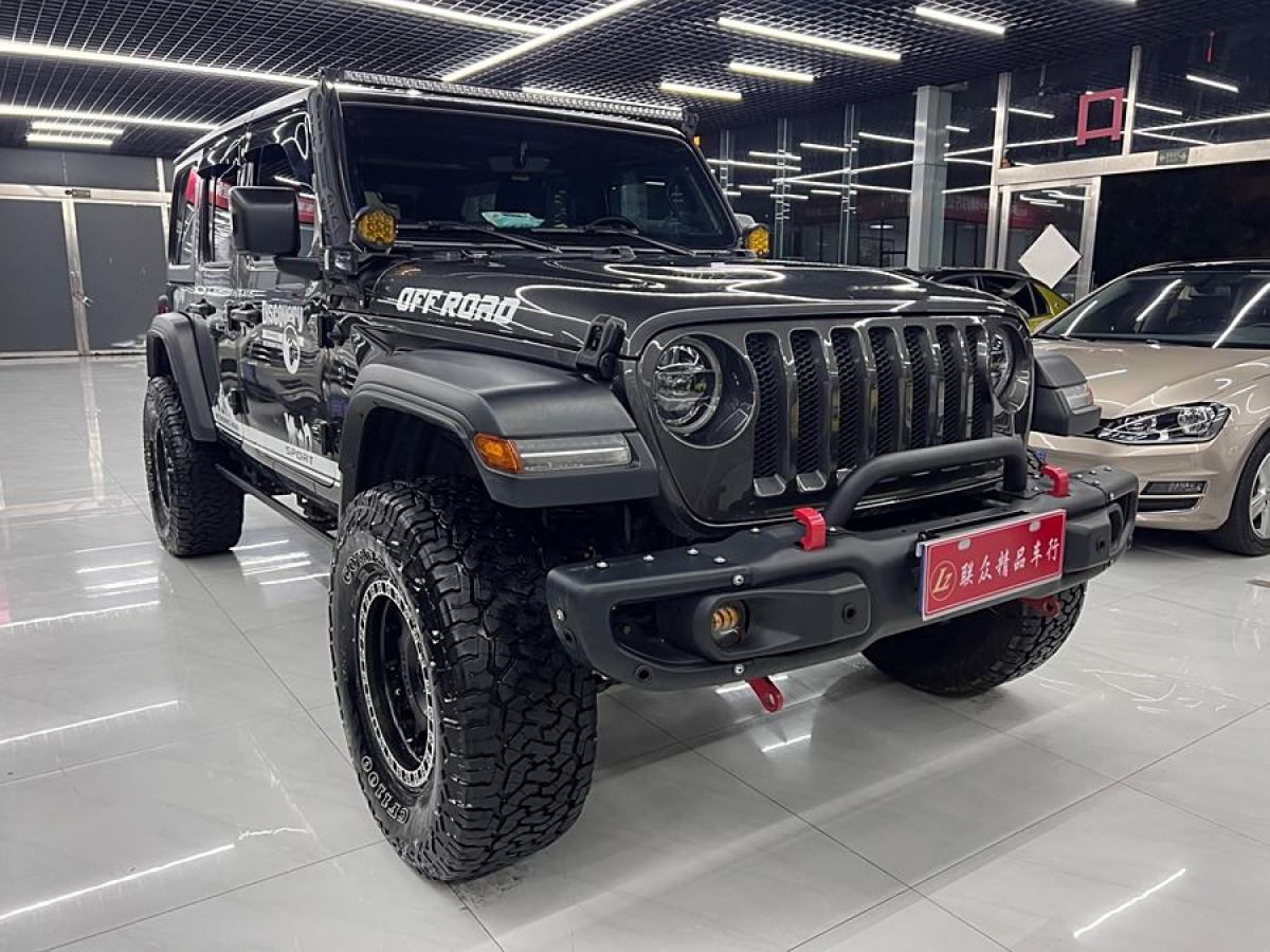 2023年8月Jeep 牧馬人  2021款 2.0T Rubicon 四門版