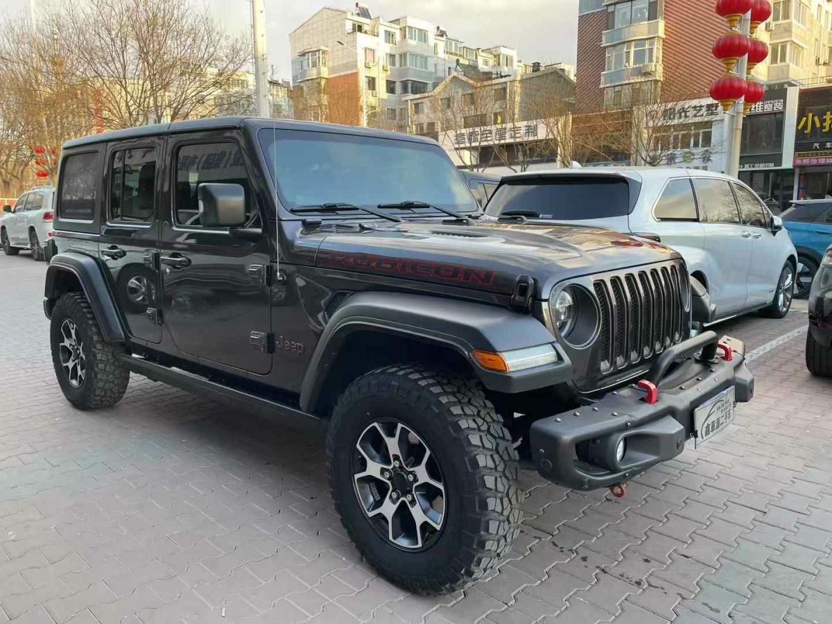 Jeep 牧馬人  2022款 2.0T 高地 阿拉斯加極光綠特別版圖片