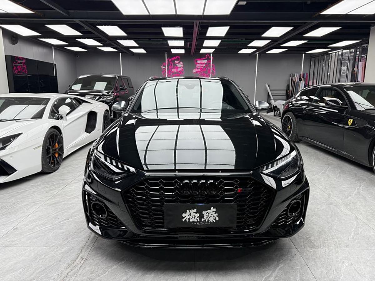 奧迪 奧迪RS 4  2021款 RS4 Avant 黑曜版圖片