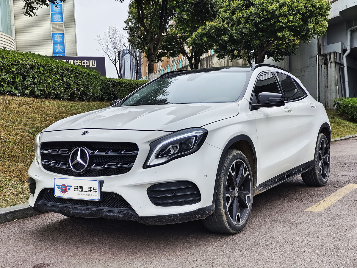 2019年4月奔馳 奔馳GLA  2018款 GLA 220 4MATIC 運動型