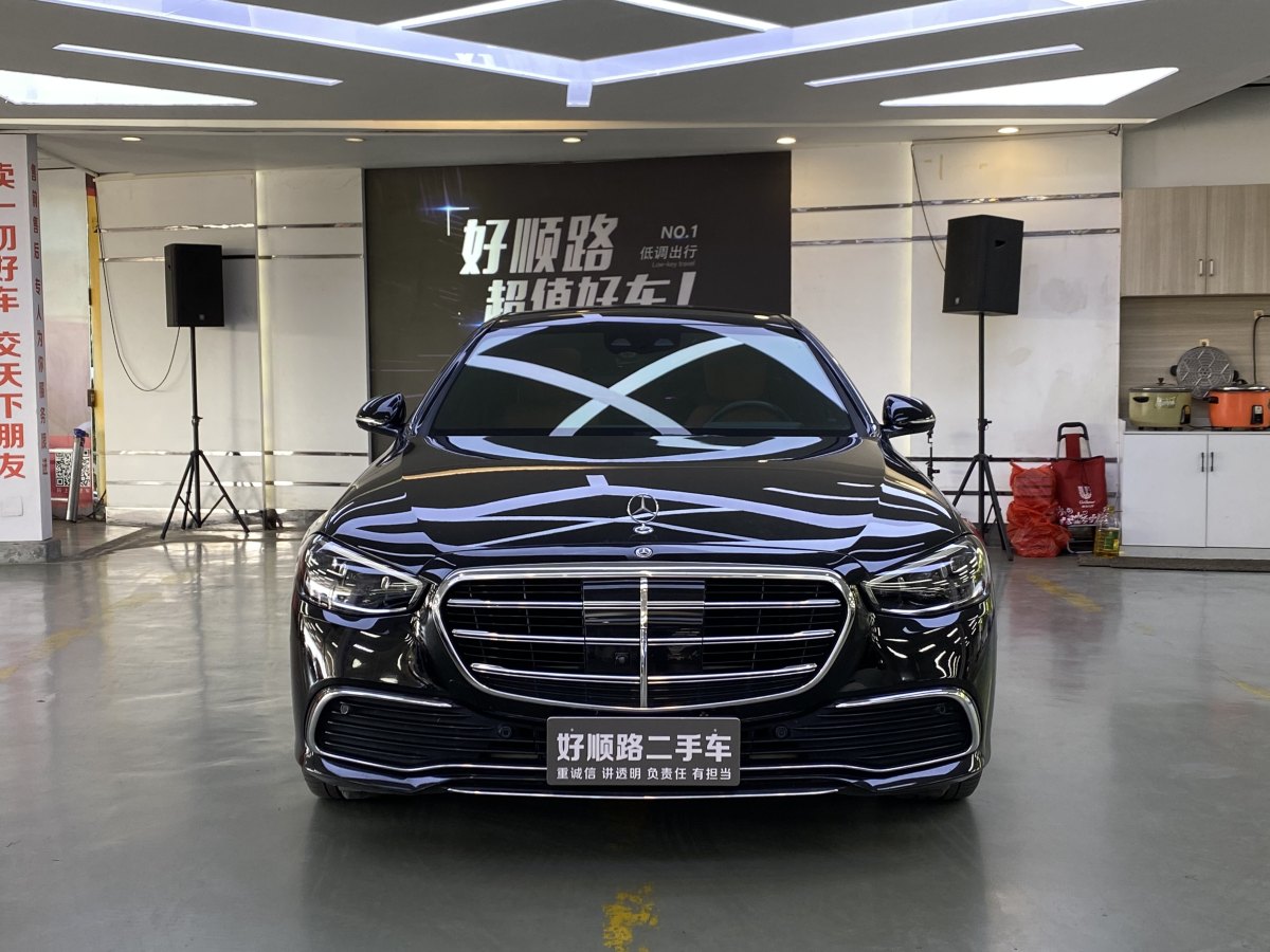 奔馳 奔馳S級(jí)  2021款 改款 S 400 L 豪華型圖片