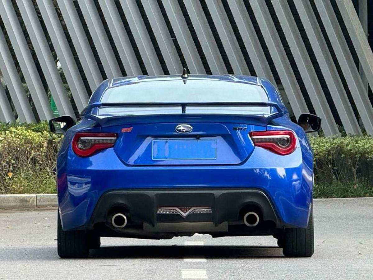 2019年10月斯巴魯 BRZ  2020款  2.0L 手動(dòng)type-RS版