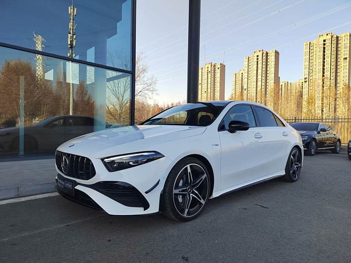 2024年8月奔馳 奔馳A級AMG  2024款 改款 AMG A 35 4MATIC