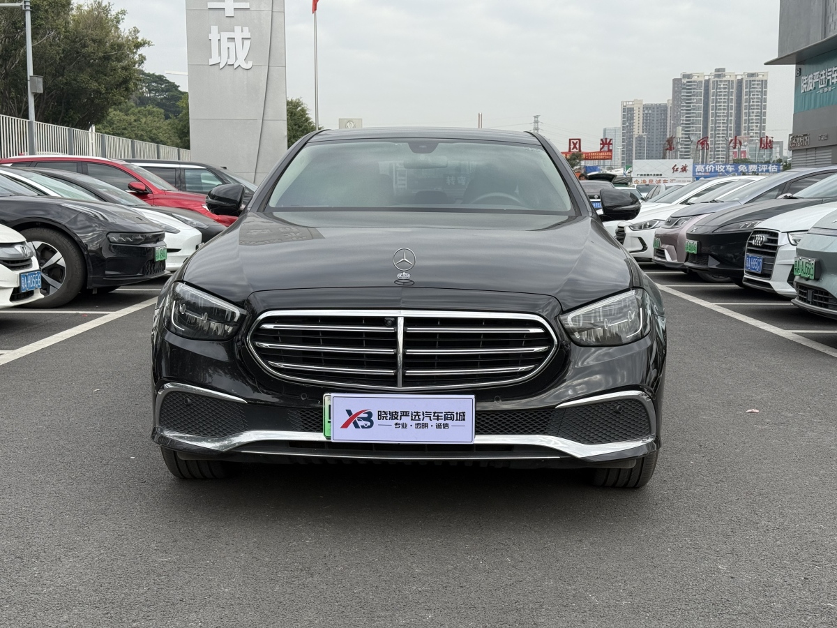 奔馳 奔馳E級新能源  2021款 E 350 e L 插電式混合動力轎車圖片