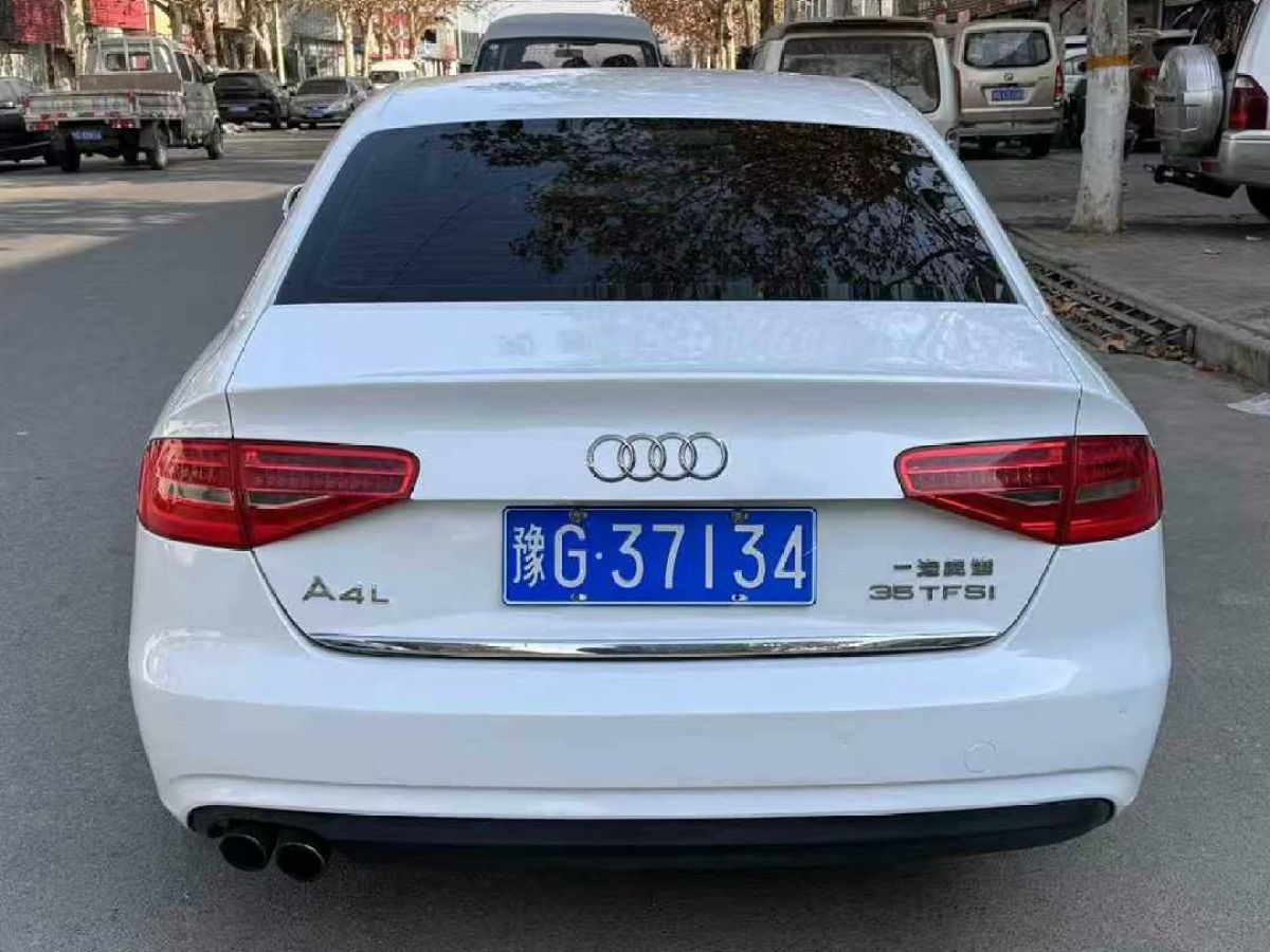 奧迪 奧迪A4L  2013款 A4L 30TFSI 手動舒適型圖片