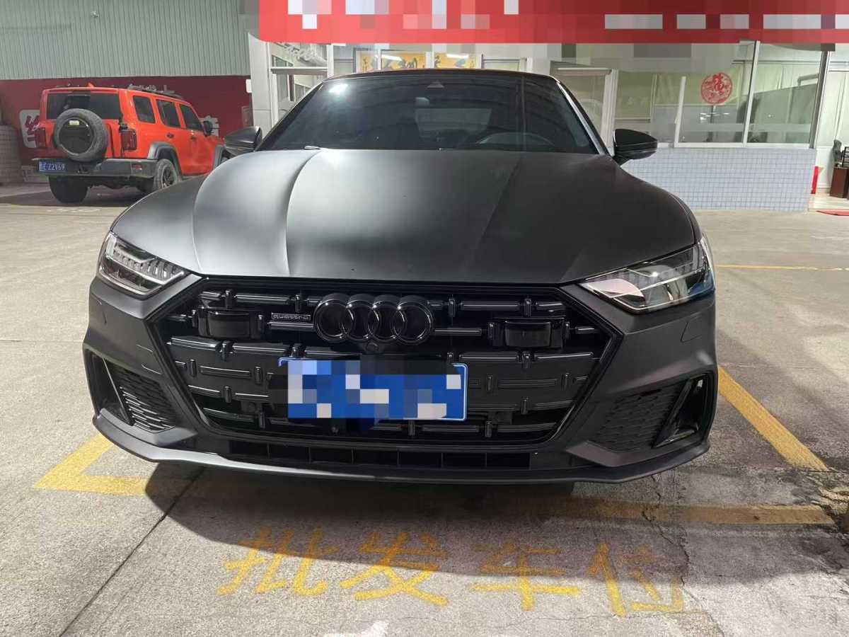 奧迪 奧迪A7L  2024款 45 TFSI quattro S-line 黑武士版圖片