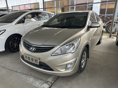 2012年9月 現(xiàn)代 瑞納 三廂 1.4L 自動時尚型GT圖片