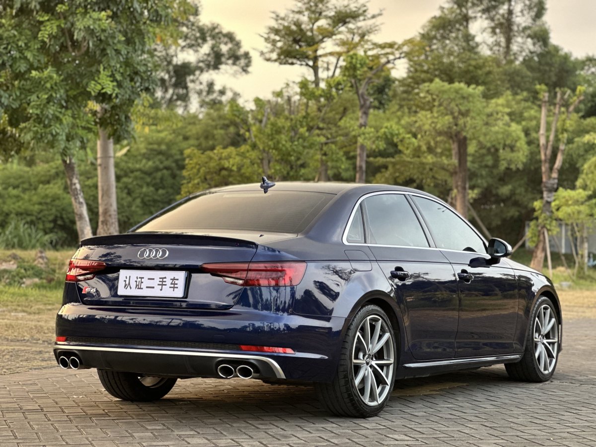 2019年8月奧迪 奧迪S4  2018款 S4 3.0TFSI