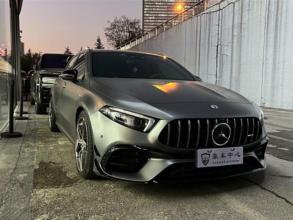 2022年8月奔馳 奔馳A級(jí)AMG  2022款 AMG A 45 S 4MATIC+