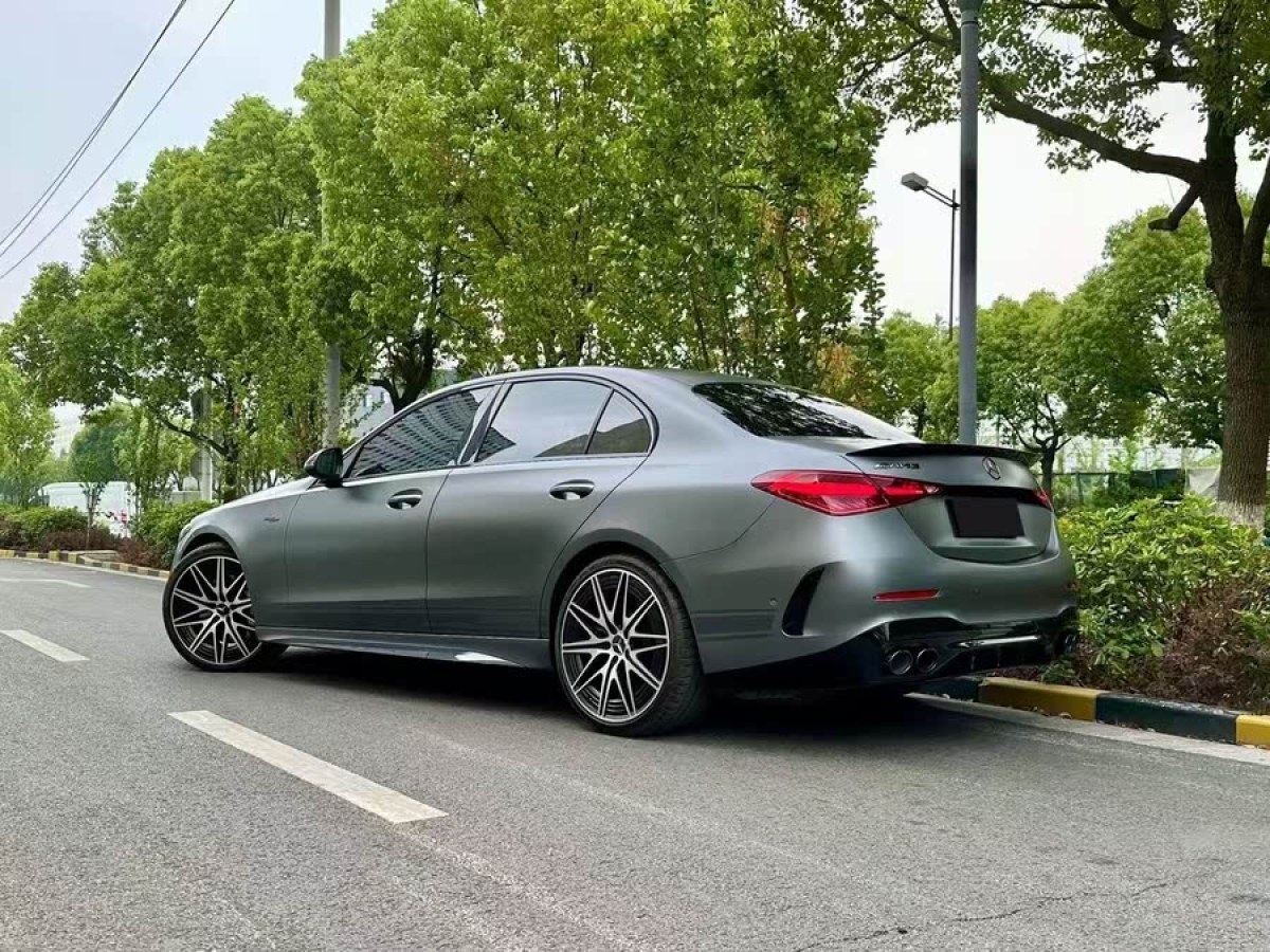 奔馳 奔馳C級(jí)AMG  2024款 AMG C 43 4MATIC 特別版圖片