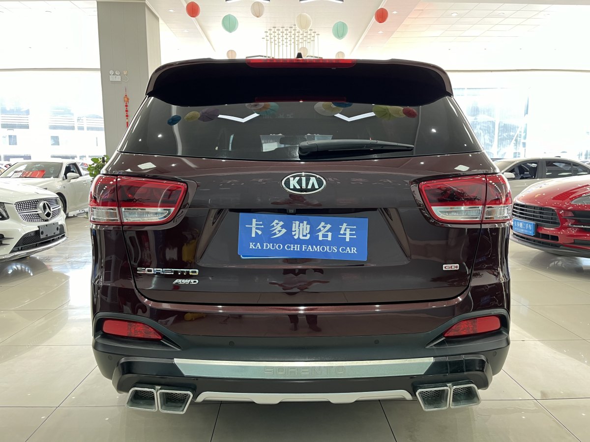 起亚 索兰托  2015款 索兰托L 2.4L 汽油4WD运动版 7座 国IV图片