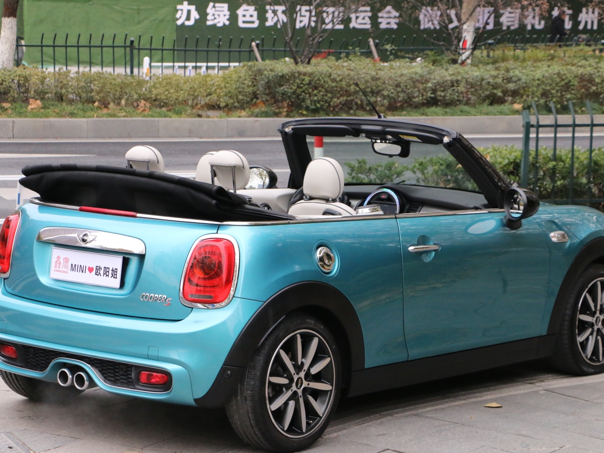 MINI MINI  2016款 2.0T COOPER S CABRIO 加勒比藍限量版圖片