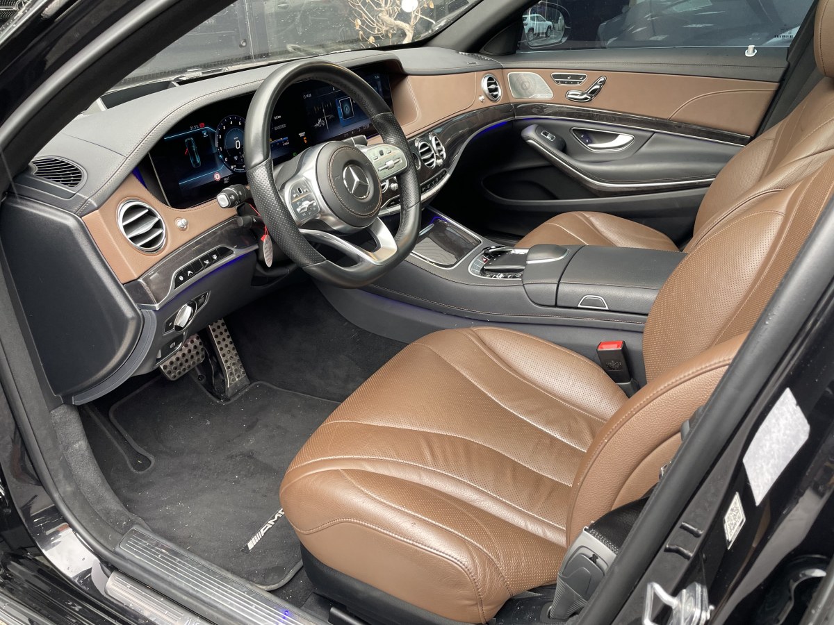 2018年12月奔驰 奔驰S级  2023款 改款 S 450 L 4MATIC