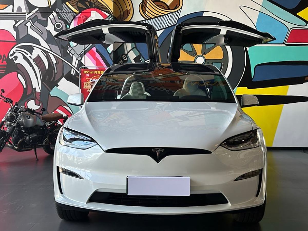 特斯拉 Model X  2023款 三電機全輪驅(qū)動 Plaid版圖片