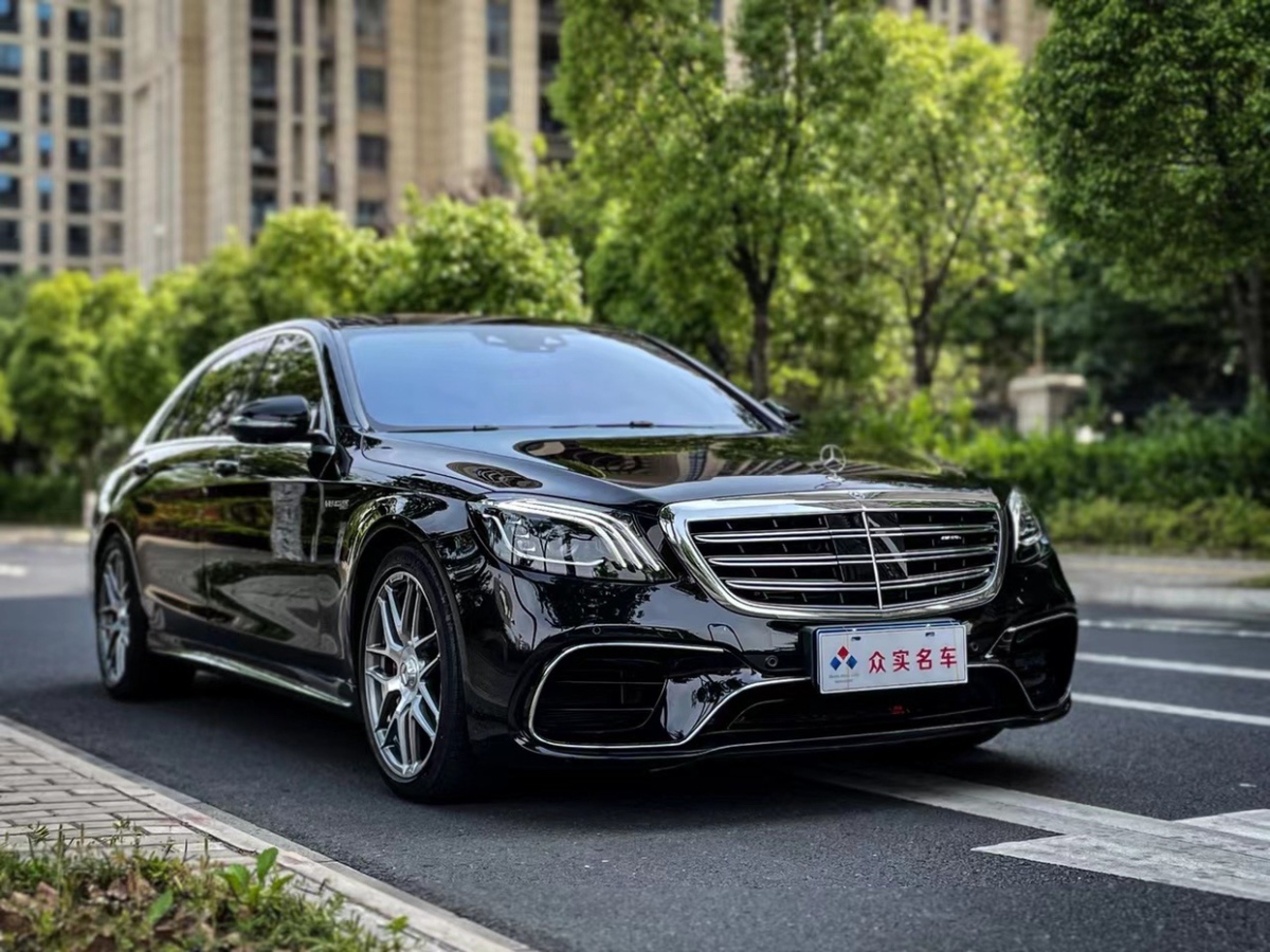 奔馳 奔馳s級amg 2018款 amg s 63 l 4matic 圖片