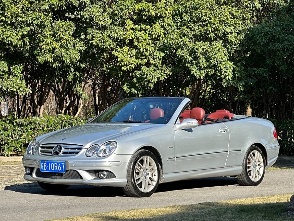 奔馳 奔馳CLK級(jí)  2006款 CLK 280 敞篷跑車(chē)圖片