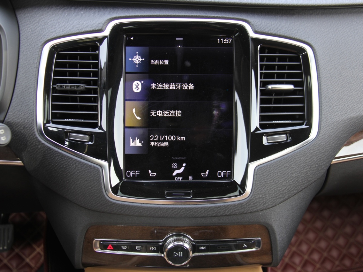 2016年7月沃爾沃 XC90  2015款 T6 智雅版 7座