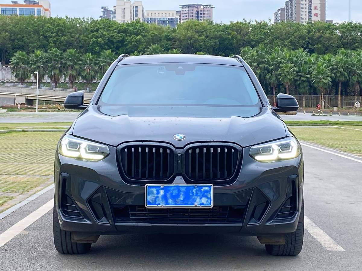 寶馬 寶馬X3  2022款 xDrive30i 領(lǐng)先型 M曜夜套裝圖片