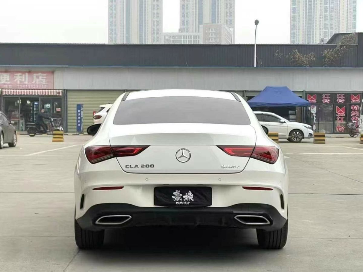 2021年1月奔馳 奔馳CLA級(jí)  2021款 CLA 260 4MATIC