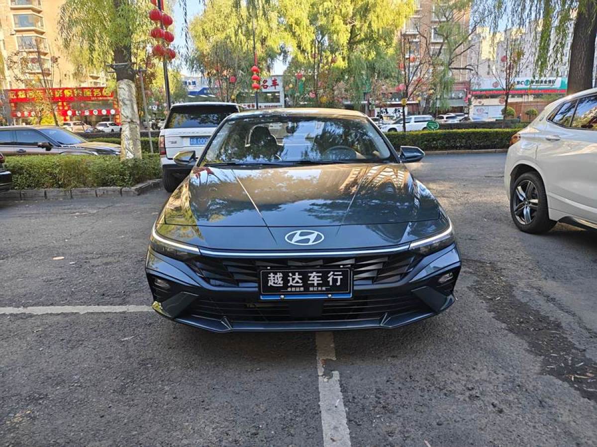 現(xiàn)代 伊蘭特  2023款 1.5L CVT GLX精英版圖片