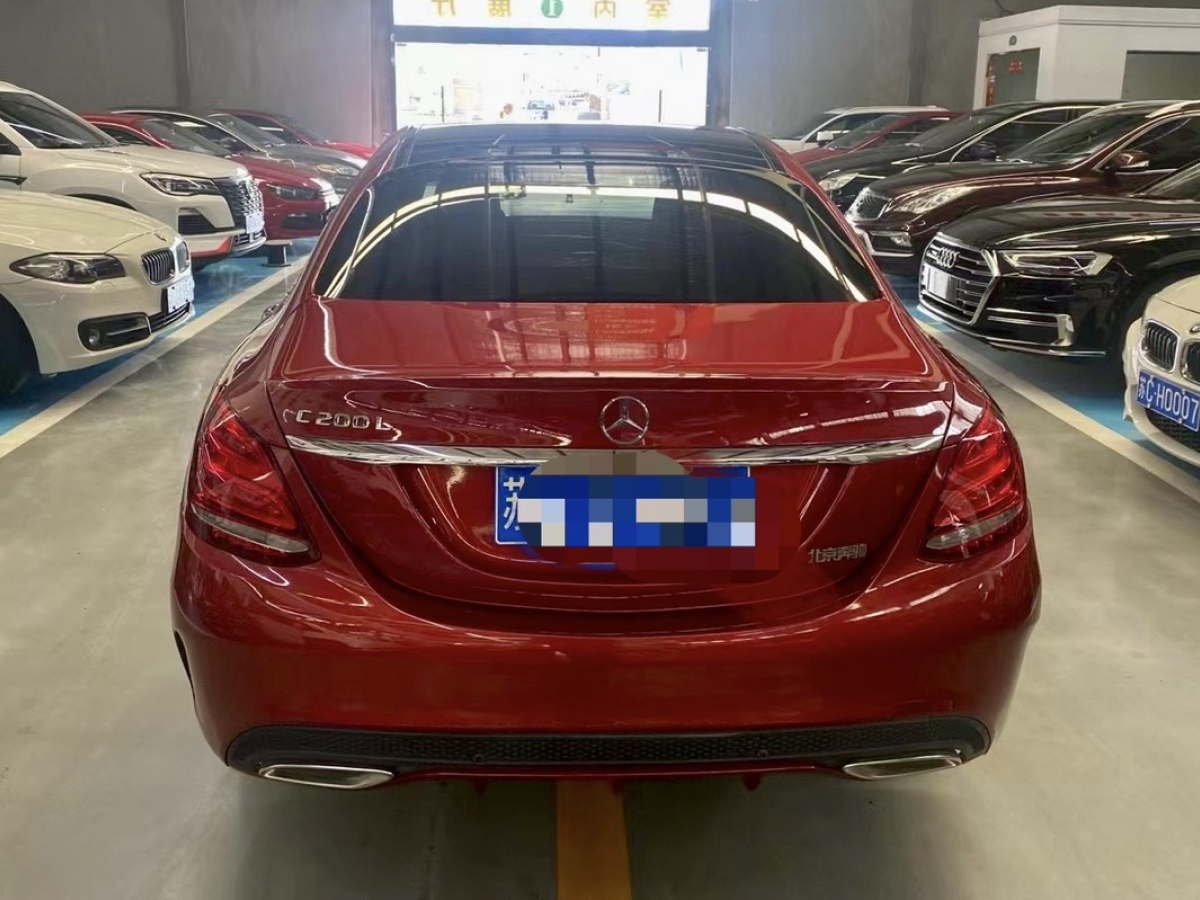 奔驰 奔驰C级  2018款 C 200 L 运动版 成就特别版图片