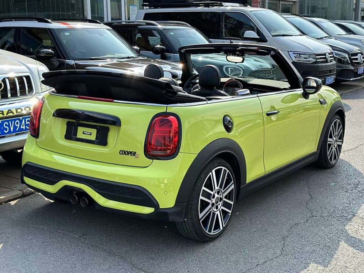 2023年9月MINI MINI  2023款 2.0T COOPER S CABRIO 藝術(shù)家