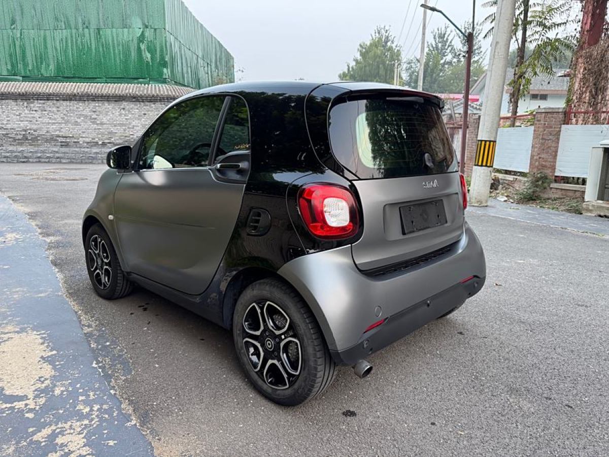 2019年9月smart fortwo  2019款 0.9T 66千瓦硬頂風(fēng)擎版 國(guó)VI